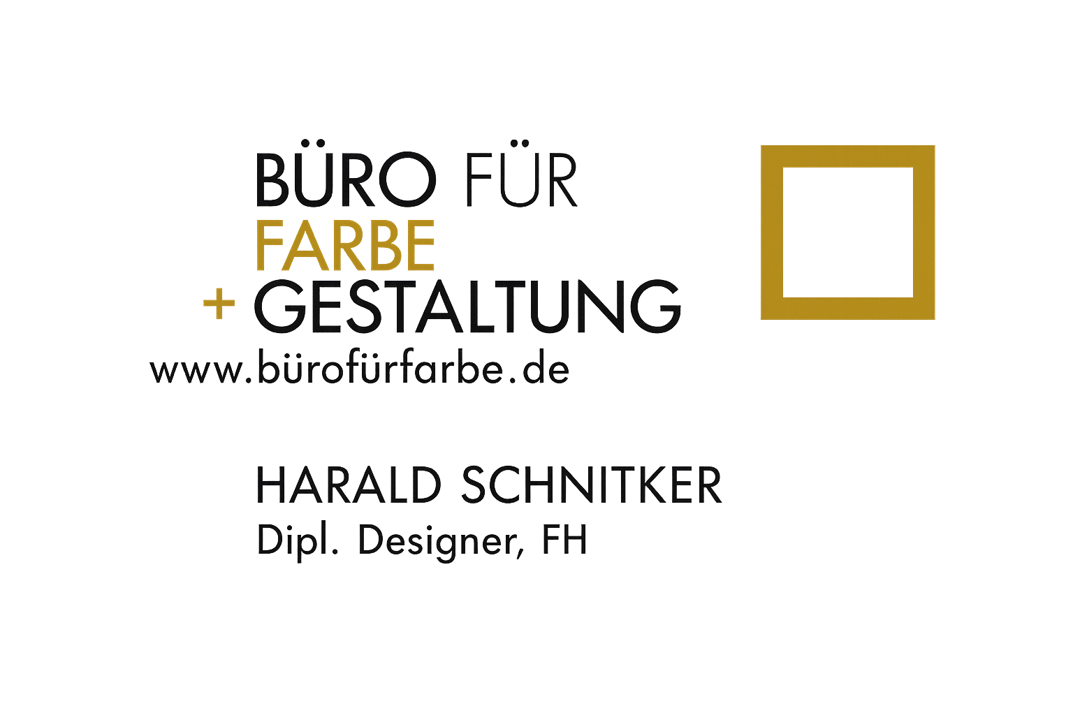 Logo Büro für Farbe und Gestaltung